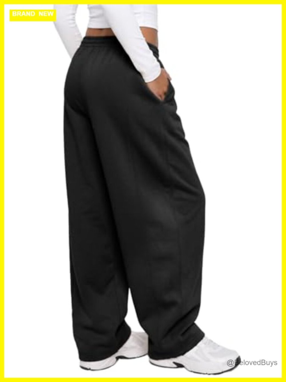 Baggy Barrel Sweatpants Lightweight Jersey Wide Leg Lounge Pants